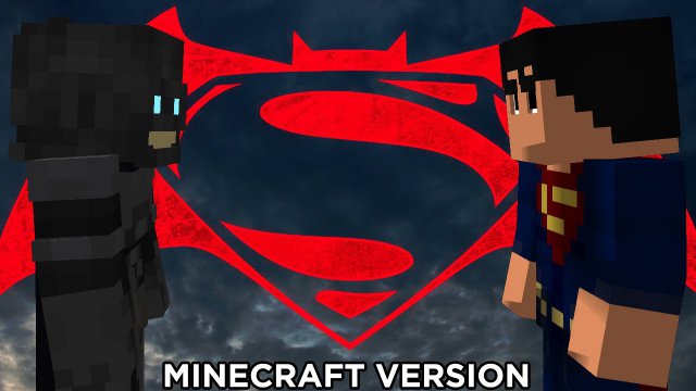 Batman v Superman: Minecraft Version/ Бэтмен против Супермена: Майнкрафт версия