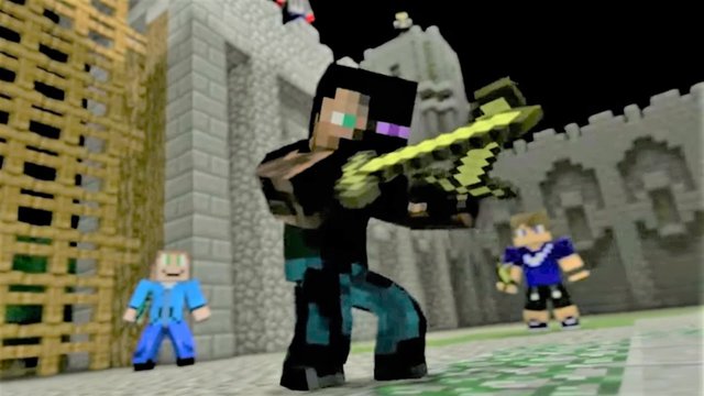 Minecraft Song and Minecraft Animation "Castle Raid 1" Minecraft Song by Minecraft Jams